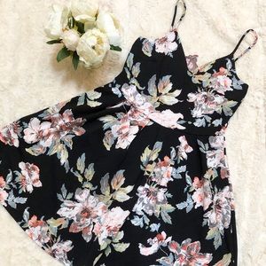 Floral Summer Dress- Spaghetti Strap